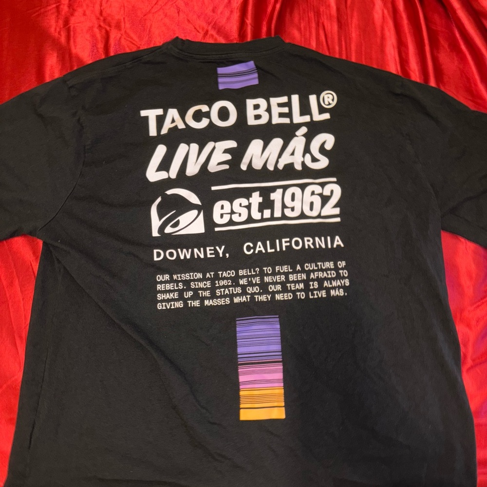 Taco Bell Graphic T-Shirt in Black